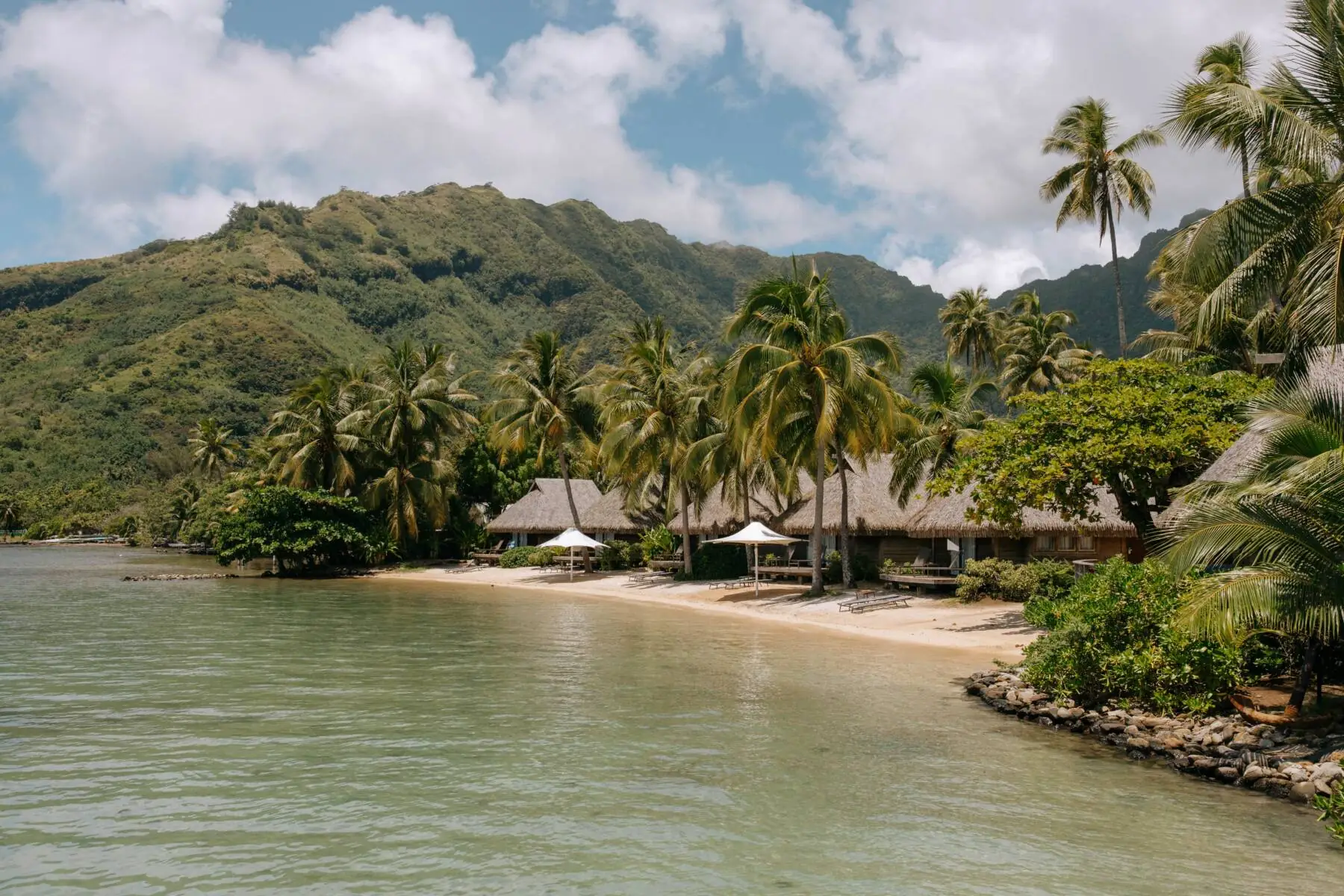 Manava Beach Resort Moorea tengerpartja
